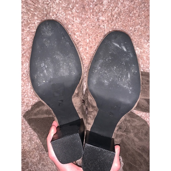 Jeffrey Campbell perouze taupe over the knee boot8 - Picture 2 of 7